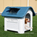 Waterproof Plastic Dog Cat Kennel House Outdoor Pet